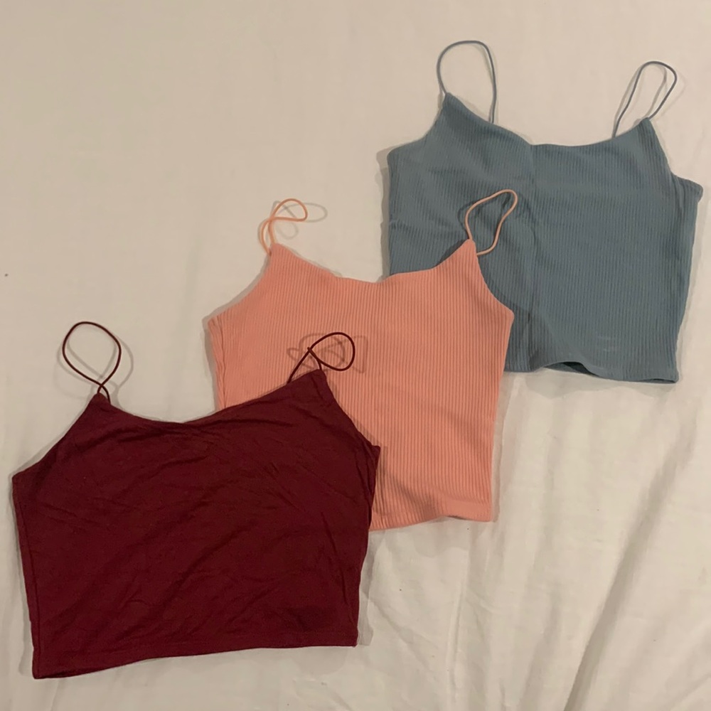 Bundle of Three Garage Bungee Tank Tops